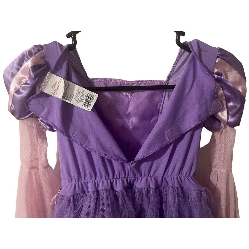Disney Rapunzel Up Dress Purple Princess Halloween Costume Dress Up  5-6 Years - Picture 9 of 16